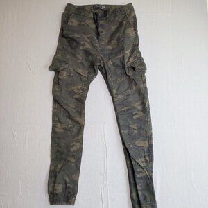 West 49 Skateboarding cargo pants men's(youth) size S camouflage colour tapered
